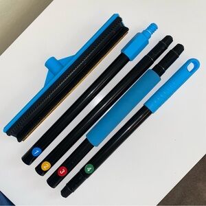 Pet Hair Removal Tool 57'' Adjustable Long Handle Carpet Rake Cat/Dog Hair NEW